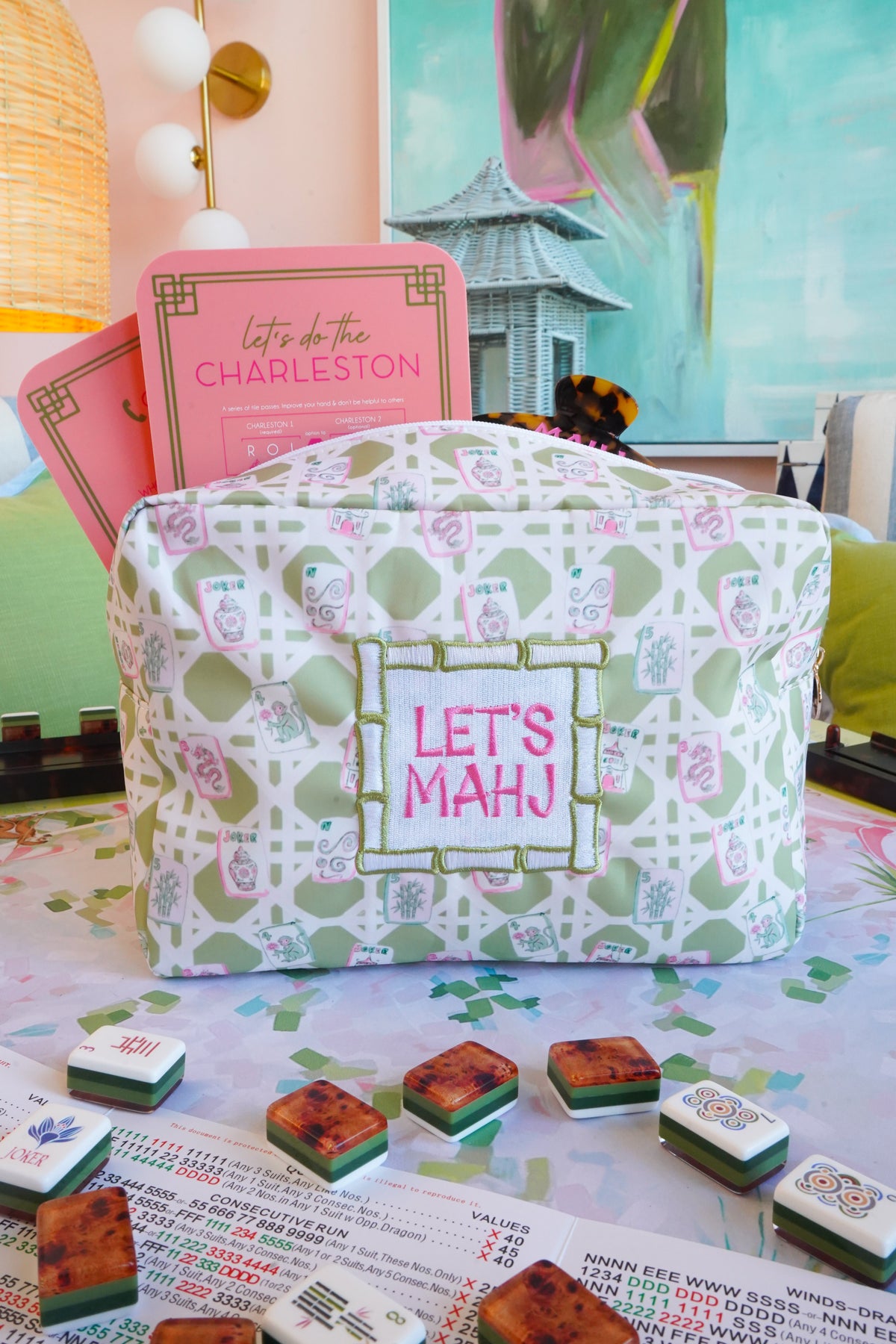 Let's Mahj - XL Travel Bag