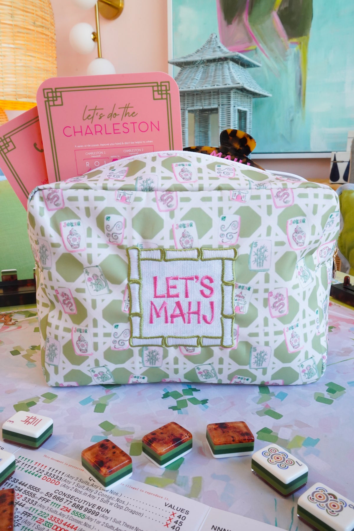 Let's Mahj - XL Travel Bag