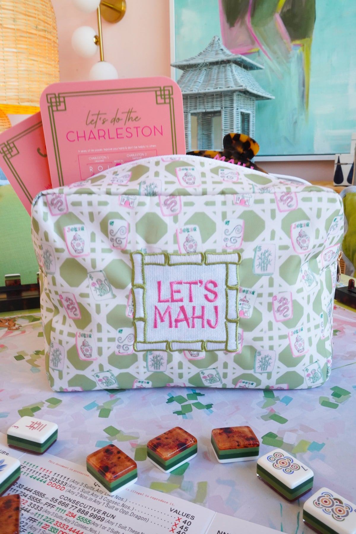 Let's Mahj - XL Travel Bag