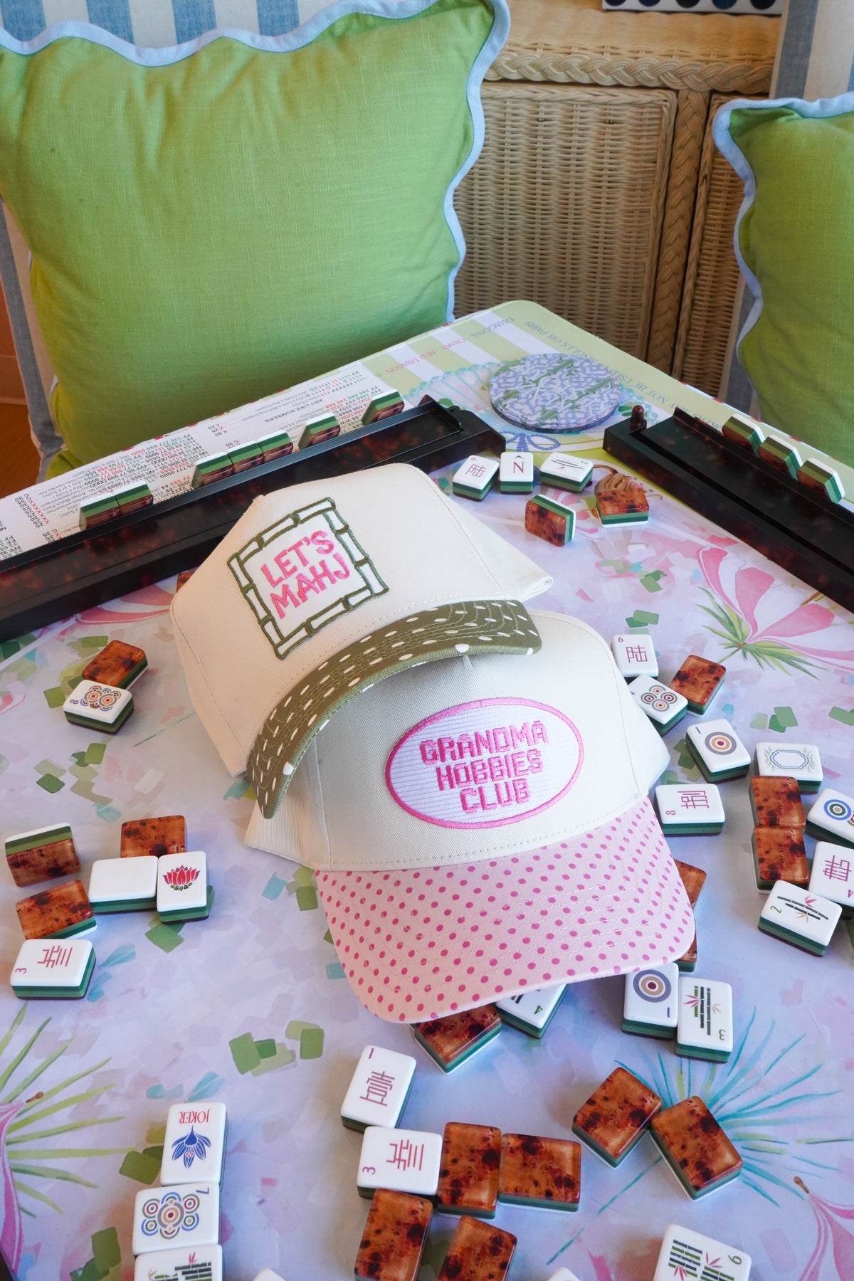 Grandma Hobbies Club Patch Hat