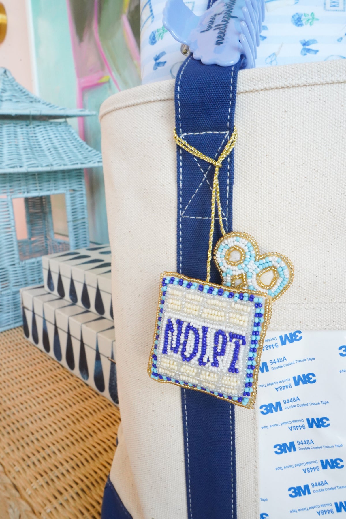 Hobbies Beaded Bag Charms