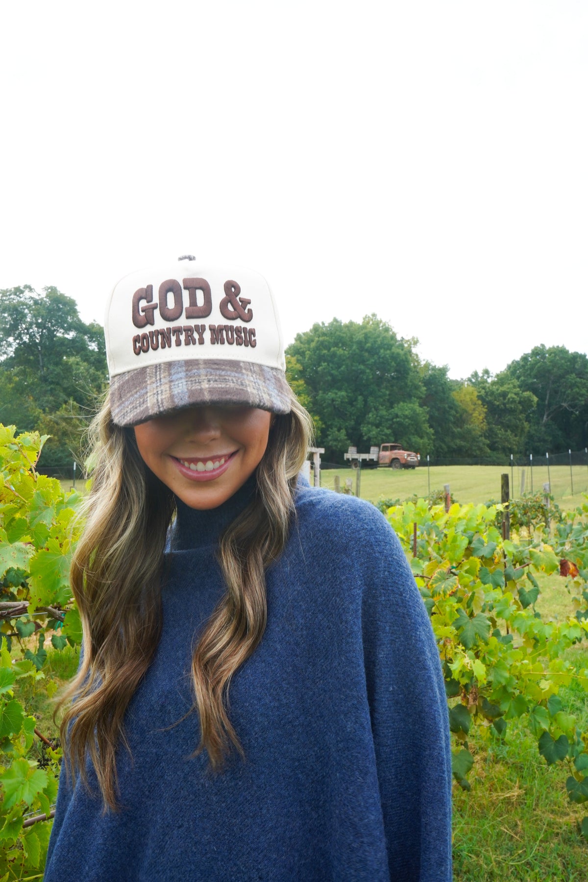 God & Country Music Trucker Hat