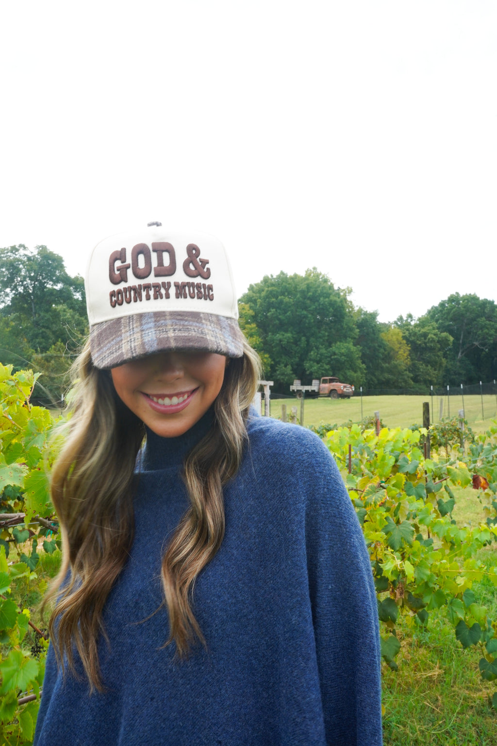 God & Country Music Trucker Hat