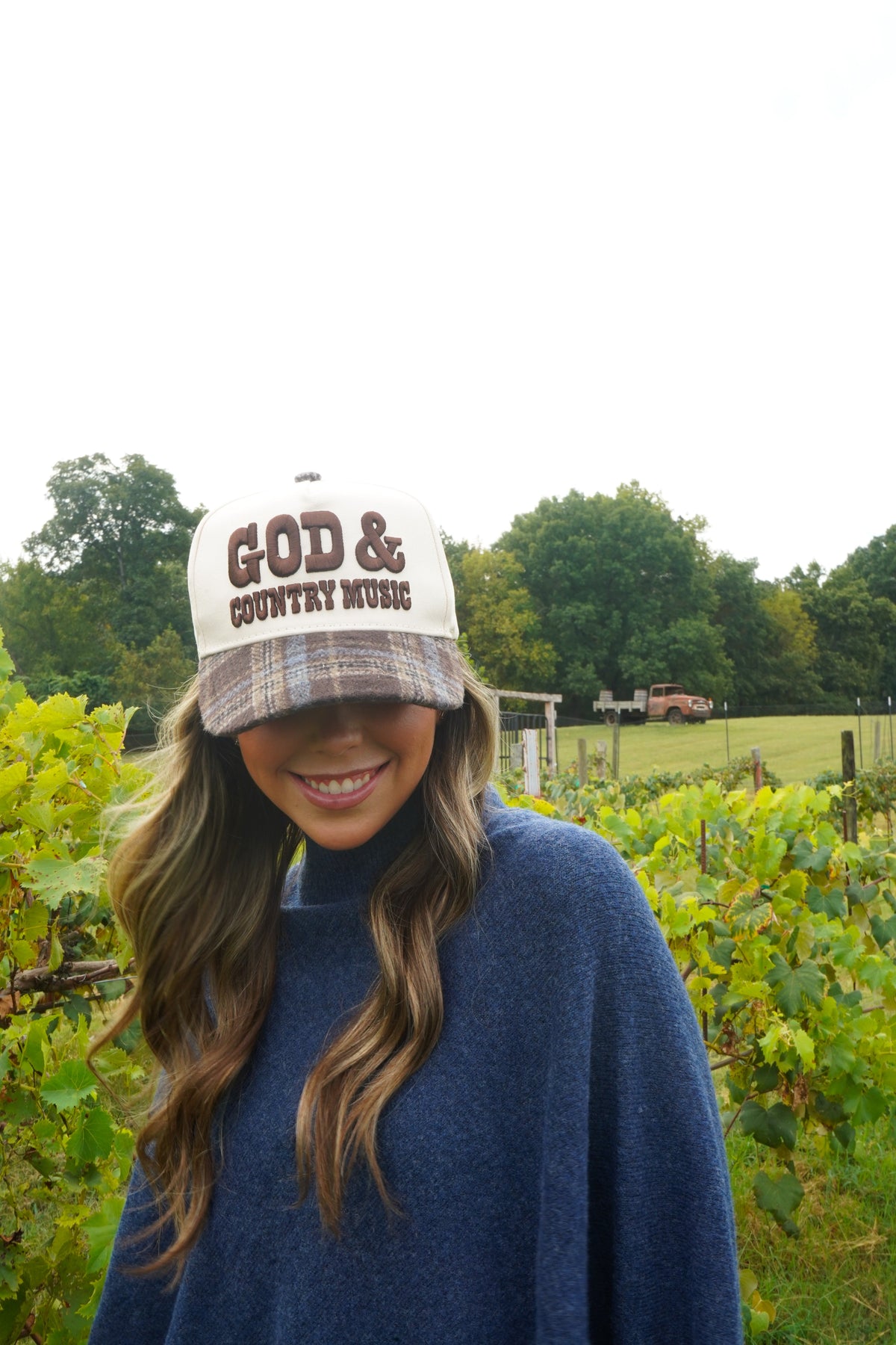 God & Country Music Trucker Hat