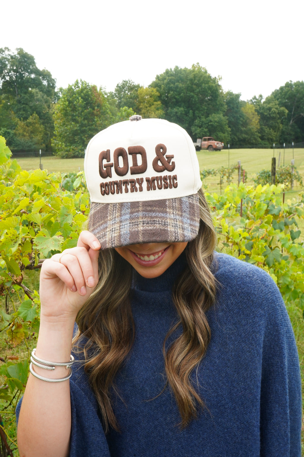God & Country Music Trucker Hat