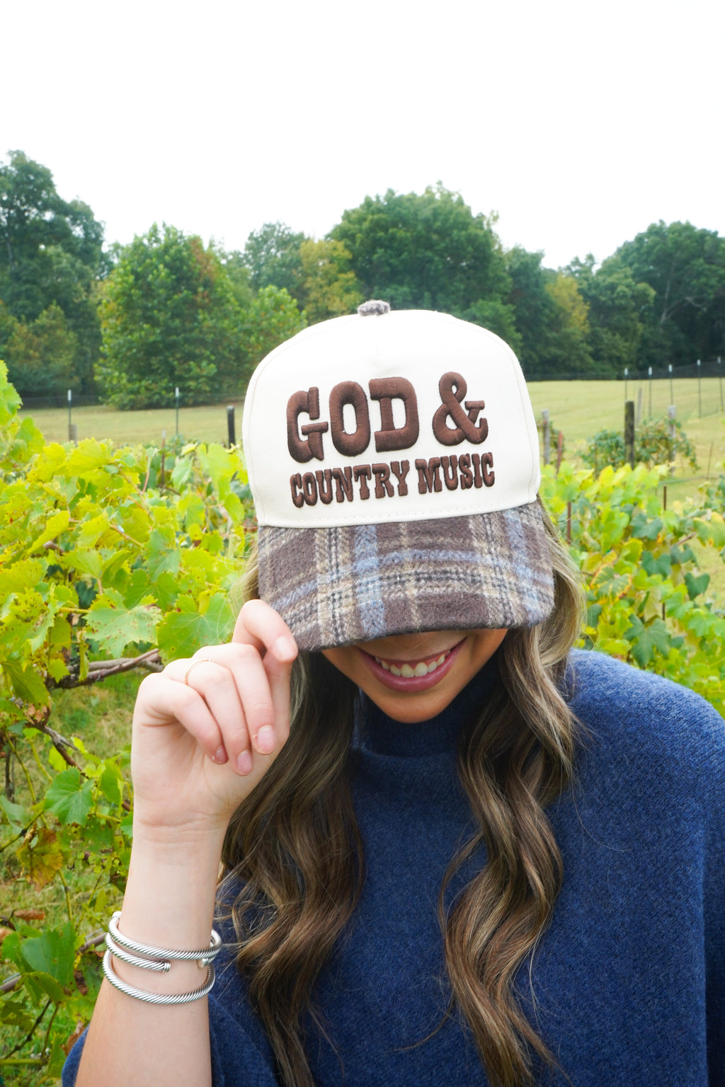 God & Country Music Trucker Hat
