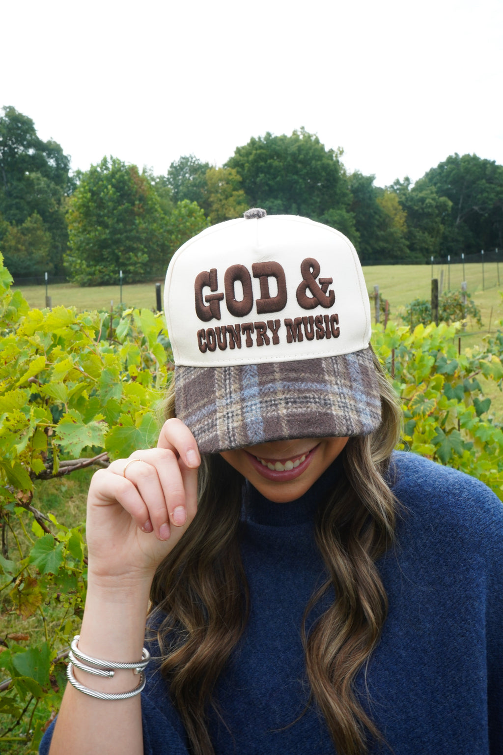 God & Country Music Trucker Hat