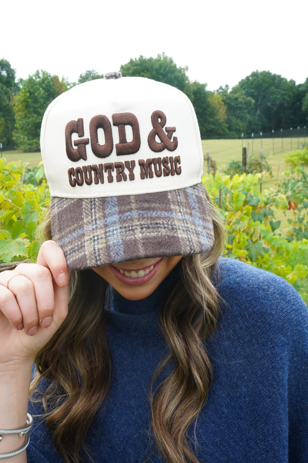 God & Country Music Trucker Hat