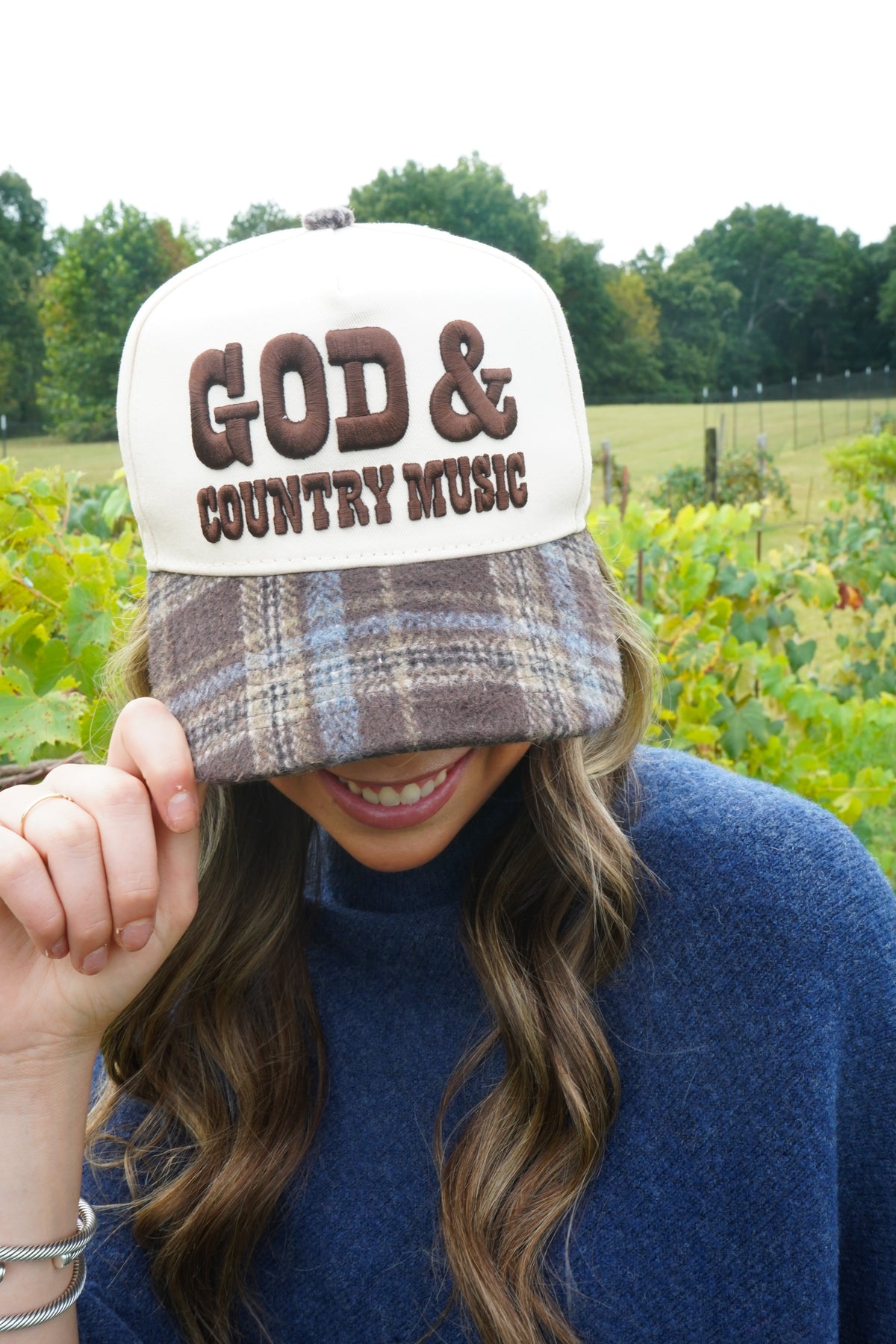 God & Country Music Trucker Hat
