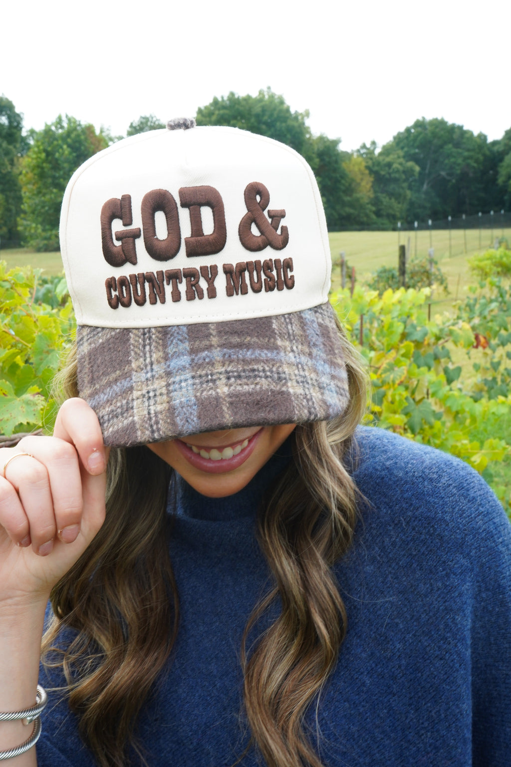 God & Country Music Trucker Hat