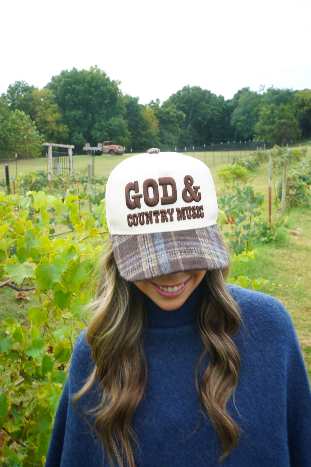 God & Country Music Trucker Hat