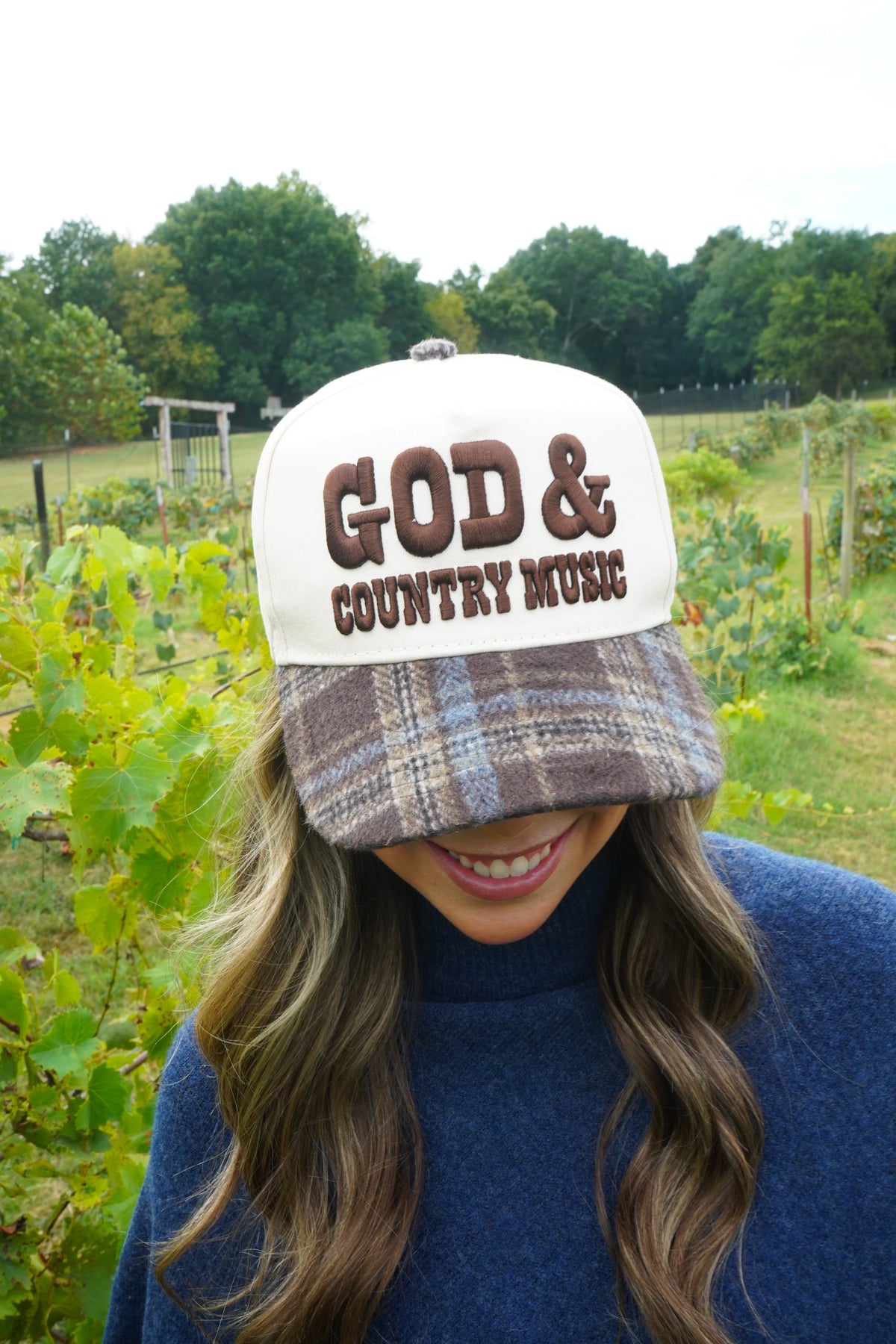 God & Country Music Trucker Hat