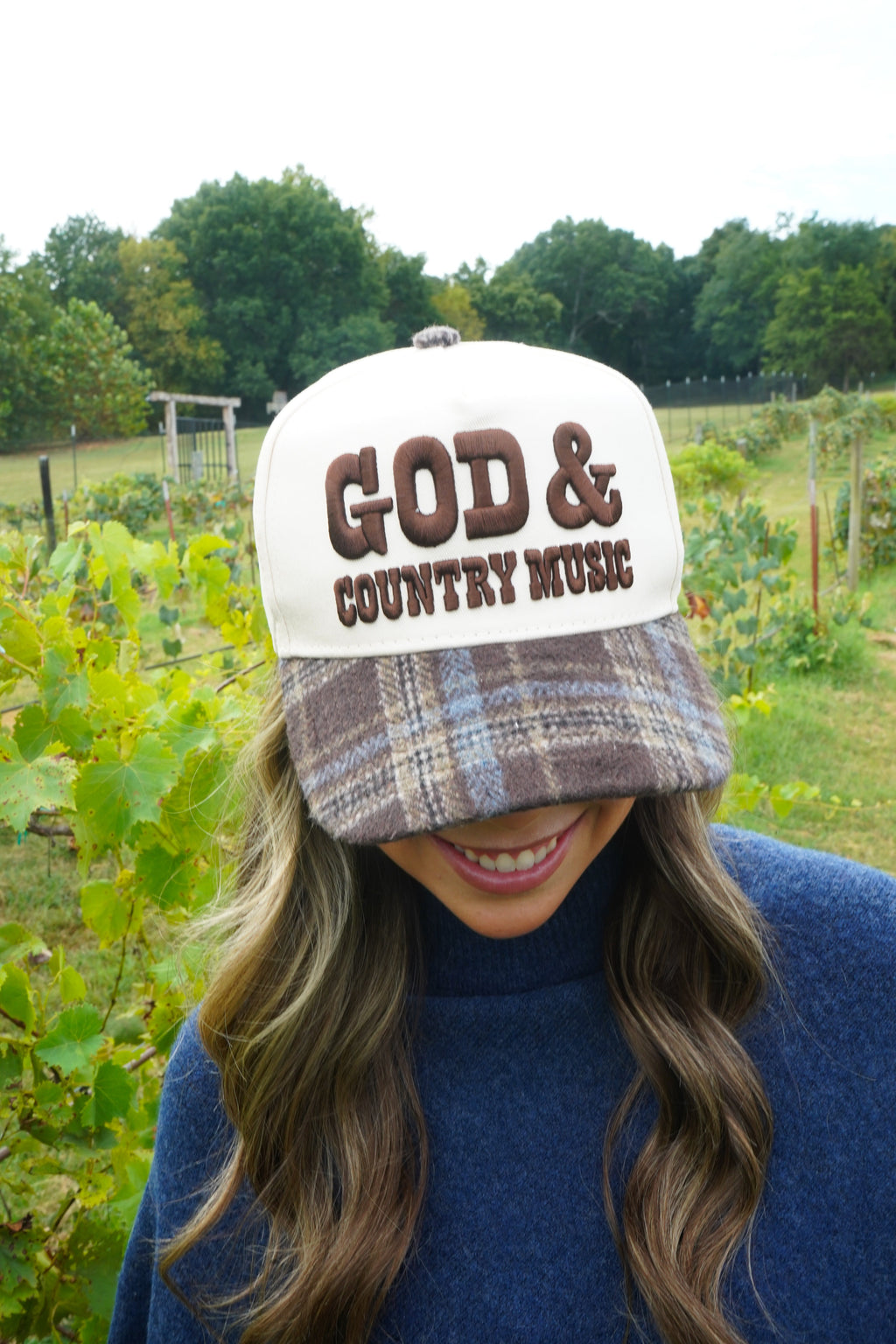 God & Country Music Trucker Hat