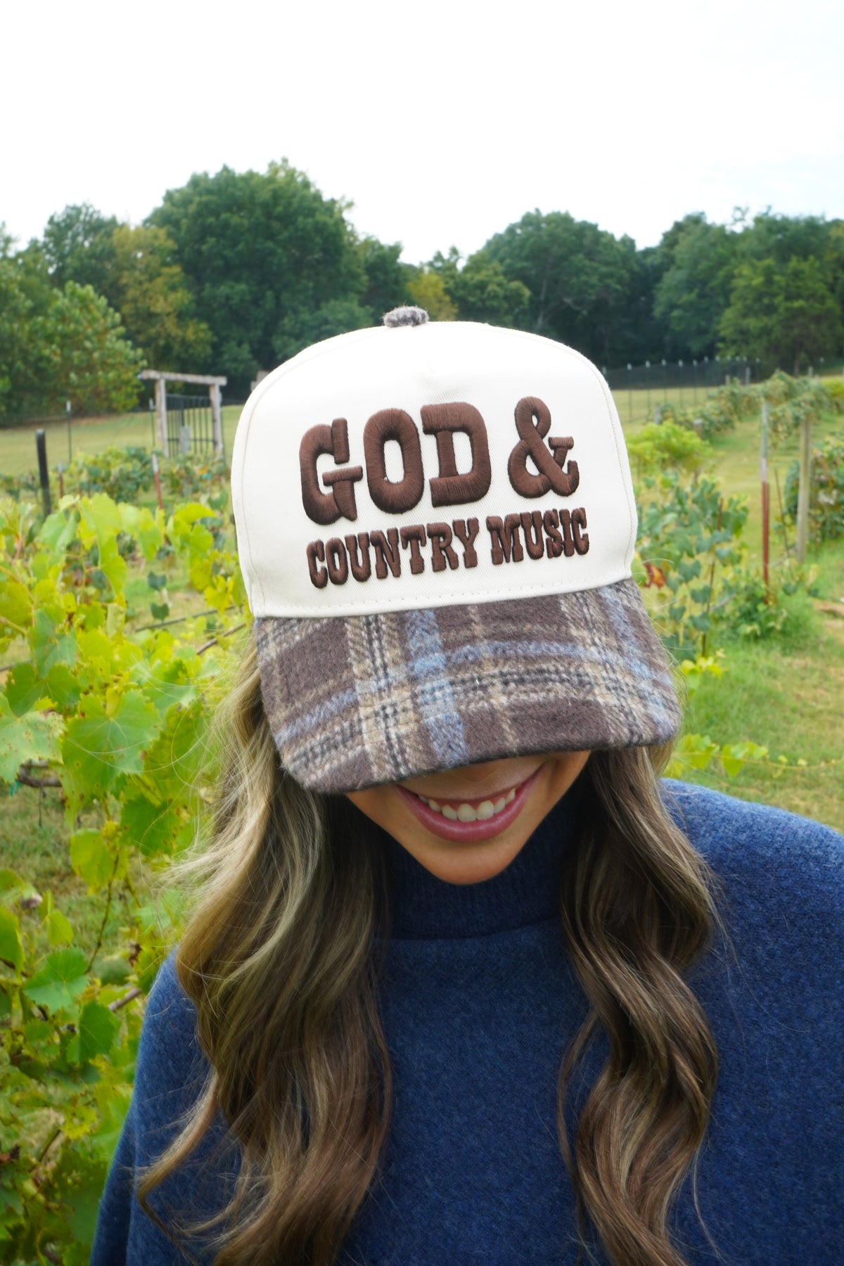God & Country Music Trucker Hat