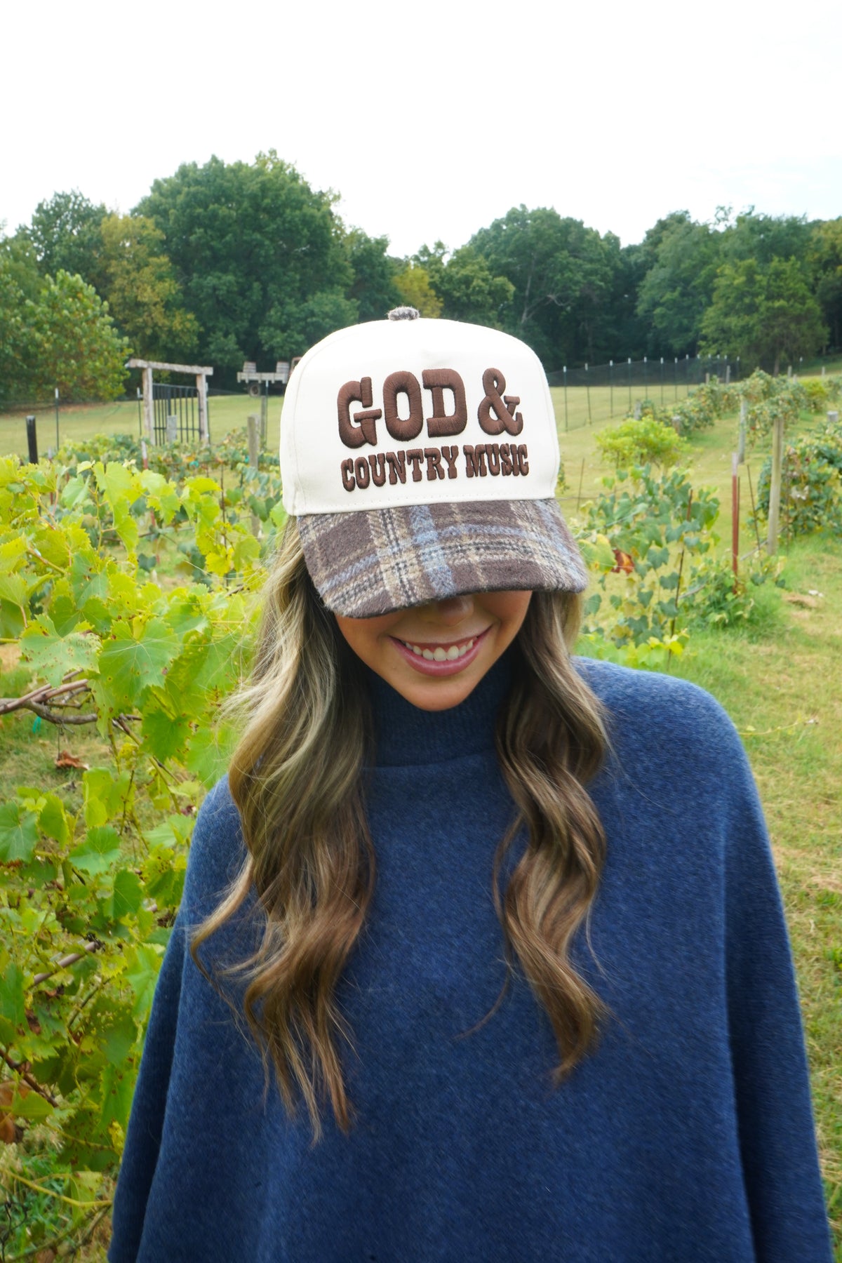 God & Country Music Trucker Hat