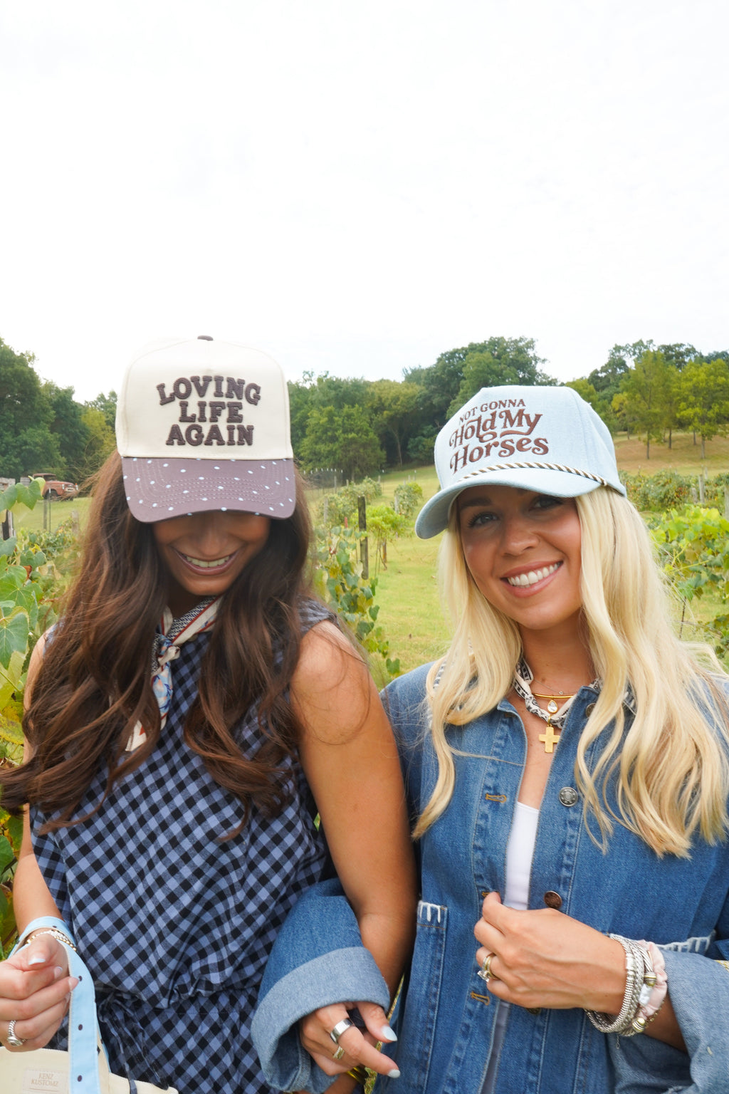 Hold My Horses - Denim Trucker Hat