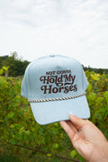 Hold My Horses - Denim Trucker Hat