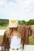 Give It Your Best Shot - Chartreuse Zebra Trucker Hat