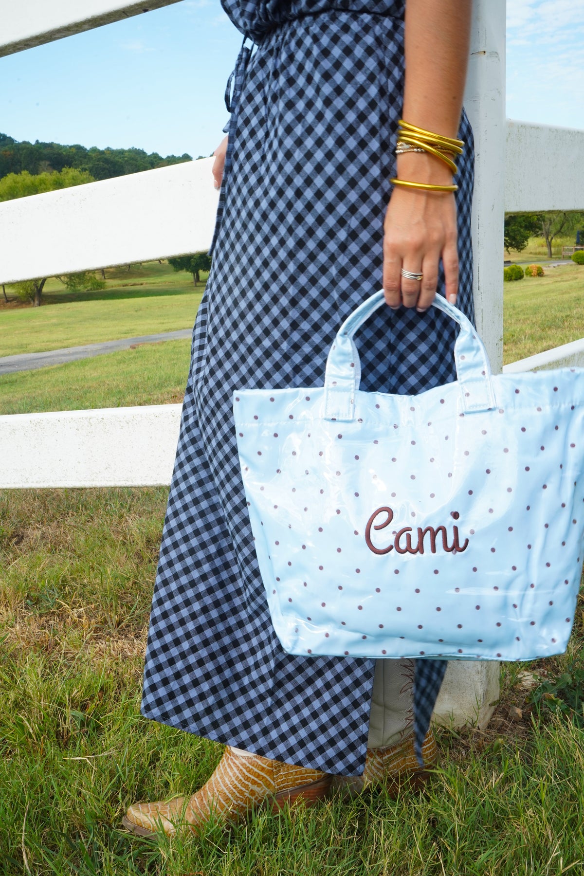 Cabana Clear Coat Tote - Fall Collection | Customizable