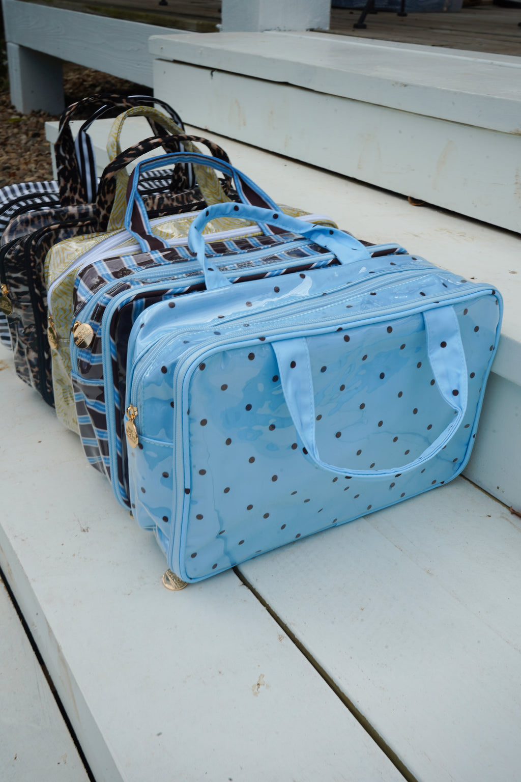 Clear Coat Toiletry Case - Fall Collection
