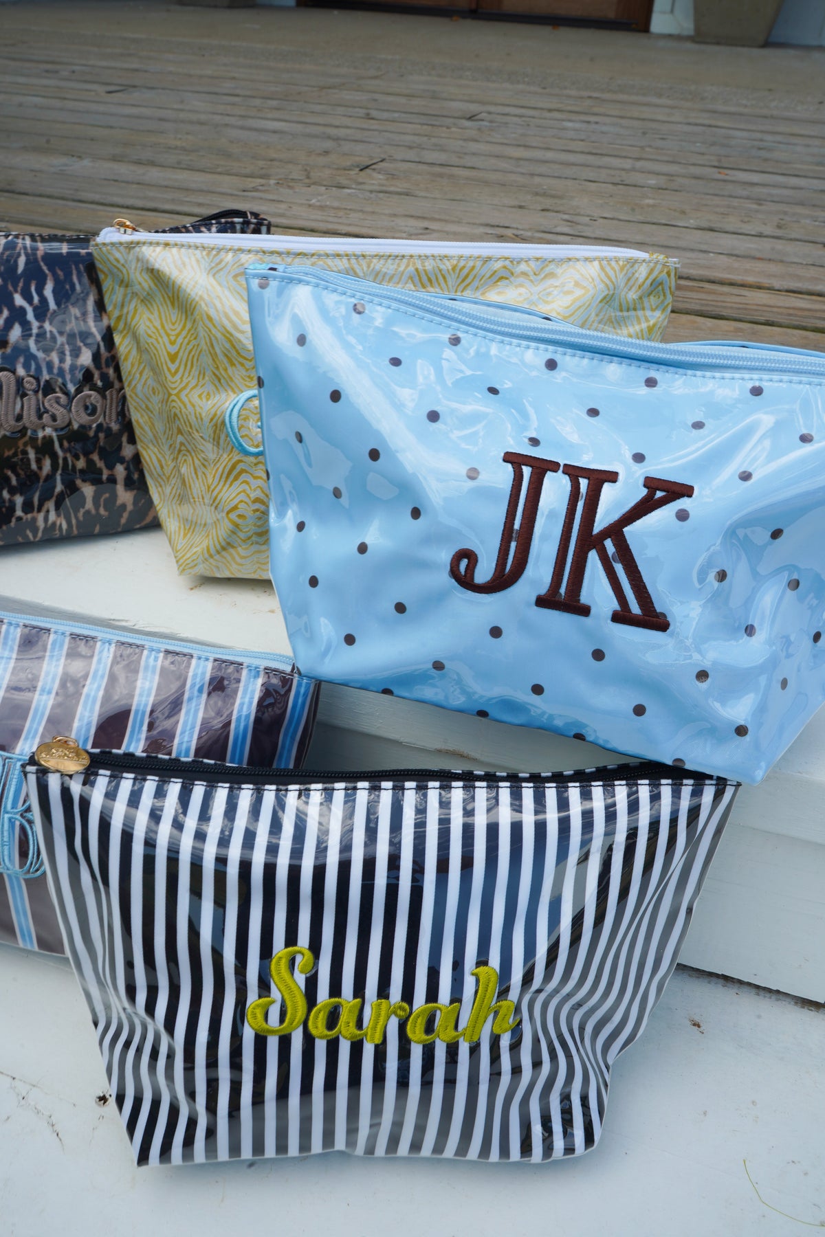 Clear Coat Bag for Embrodiery - Fall Collection
