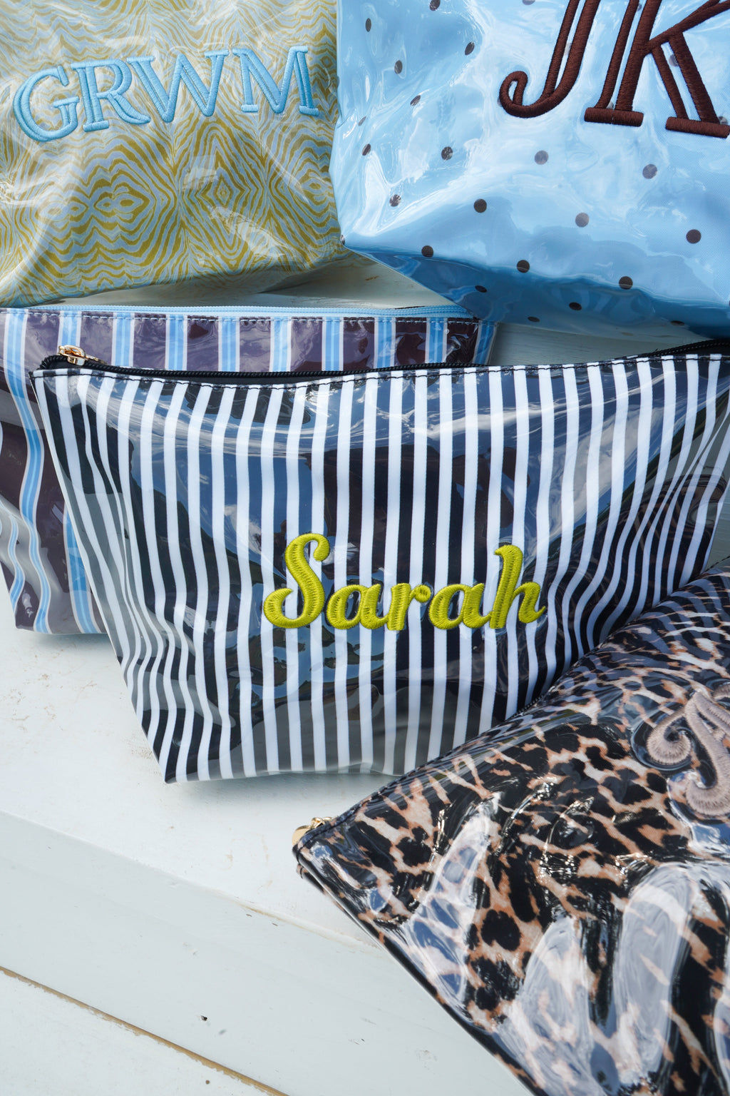Clear Coat Bag for Embrodiery - Fall Collection