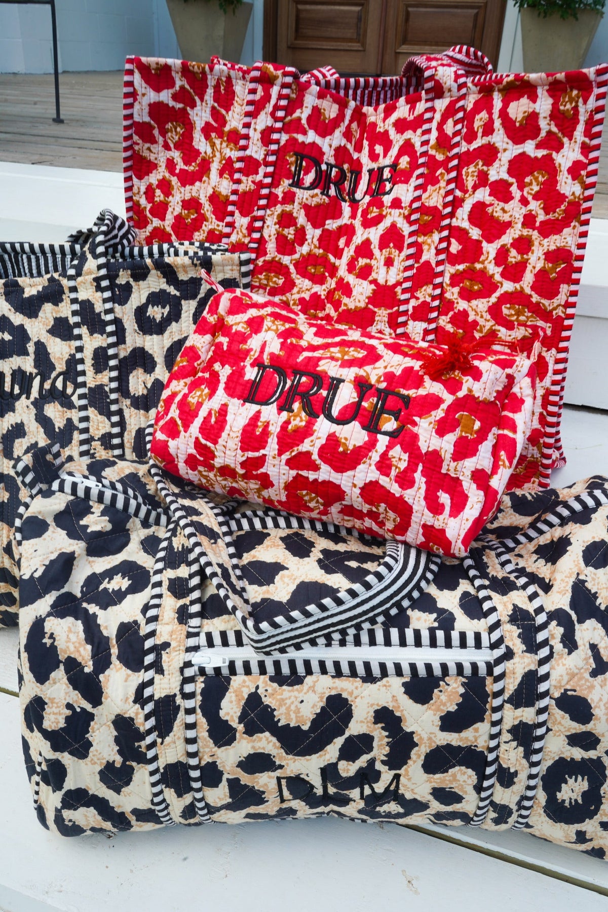 Quilted Block-Print - Leopard Collection | Customizable