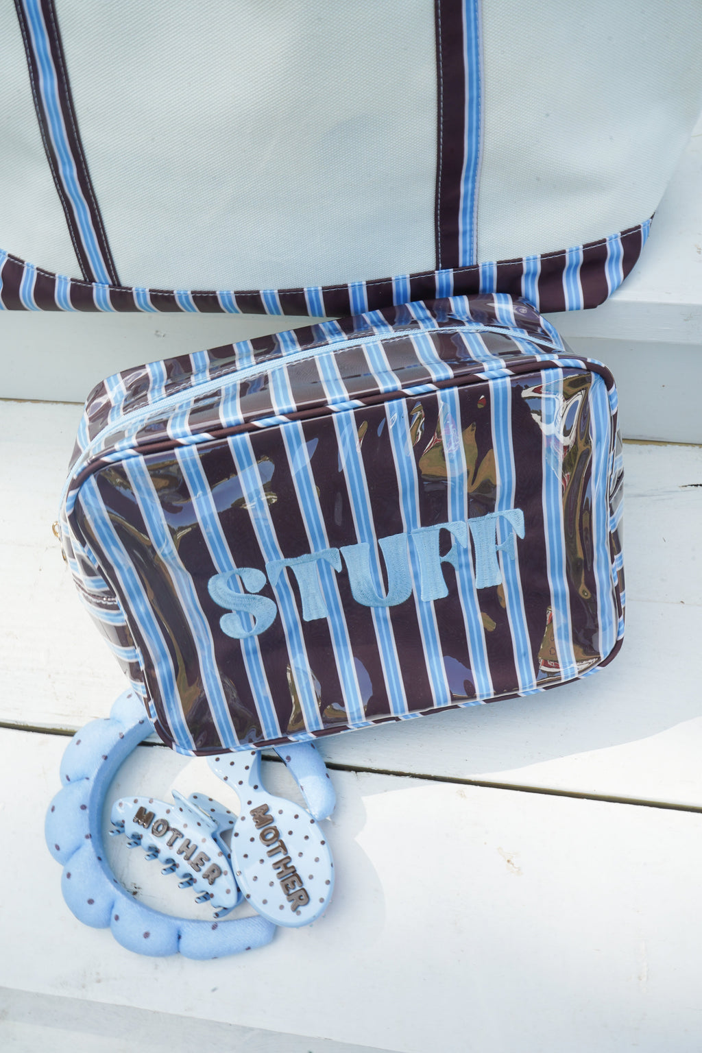 Stuff - Chocolate Stripes XL Bag