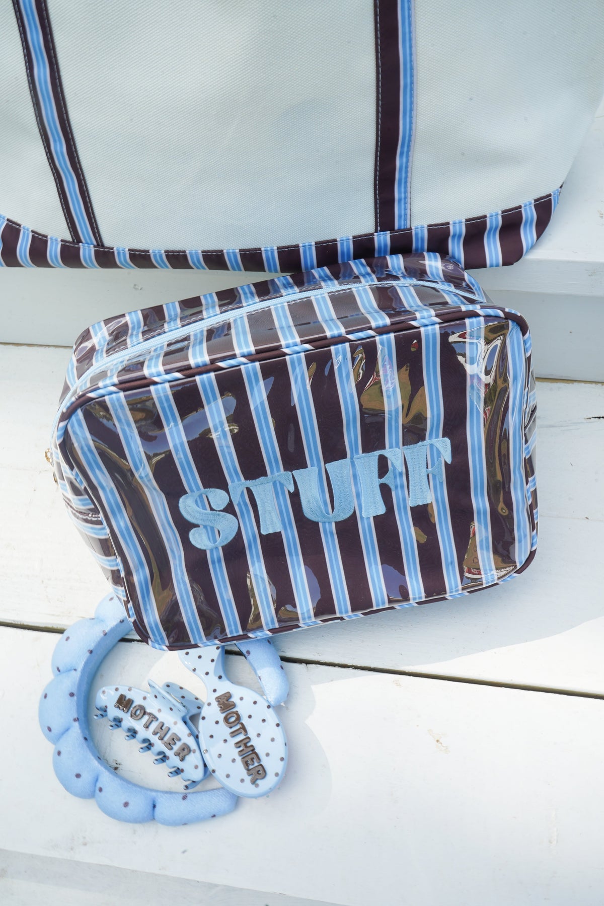 Stuff - Chocolate Stripes XL Bag