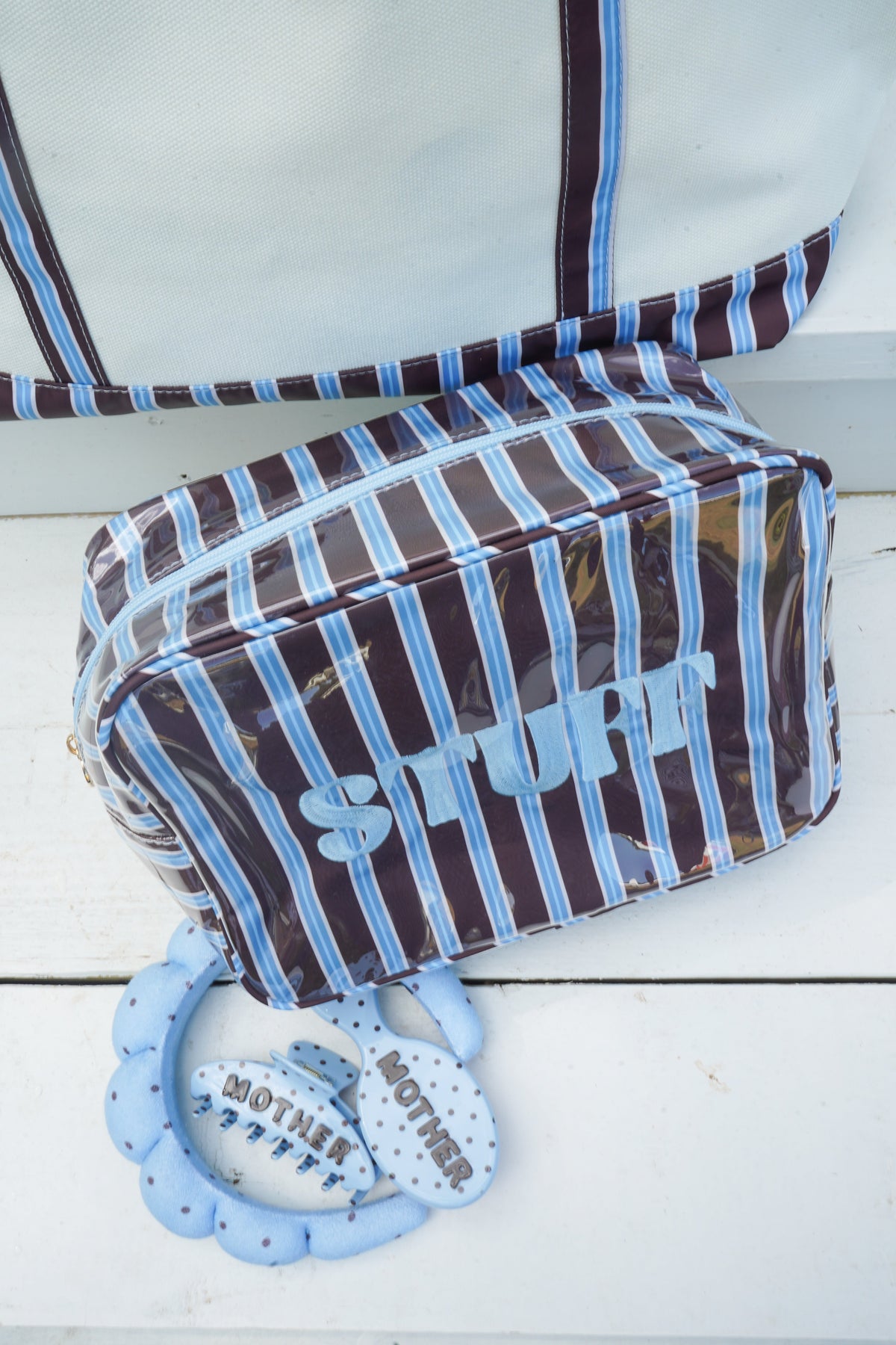 Stuff - Chocolate Stripes XL Bag