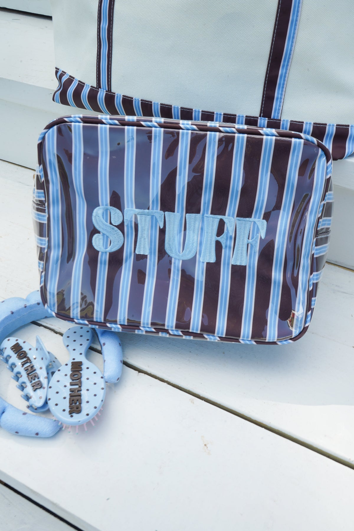 Stuff - Chocolate Stripes XL Bag
