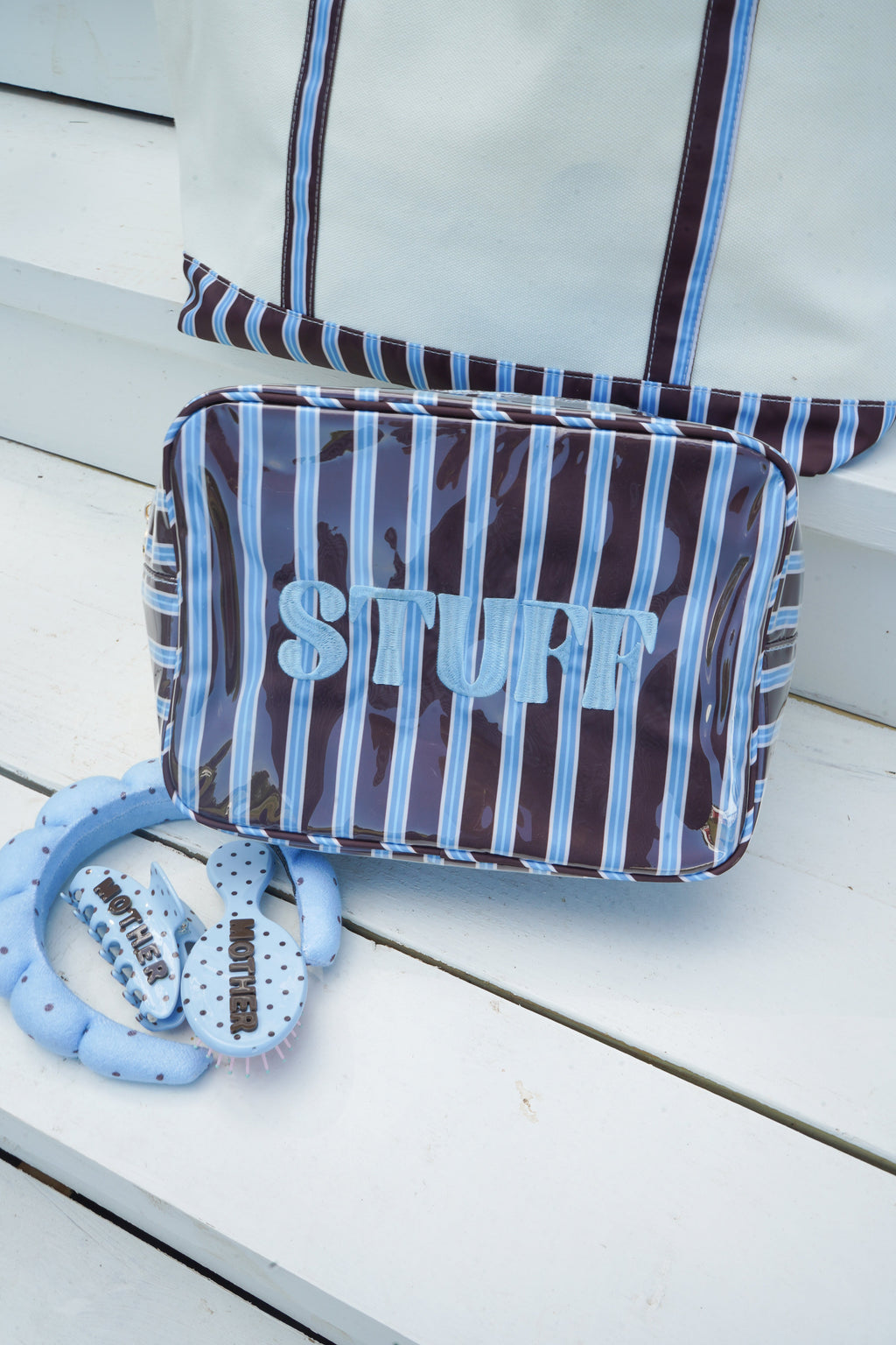 Stuff - Chocolate Stripes XL Bag