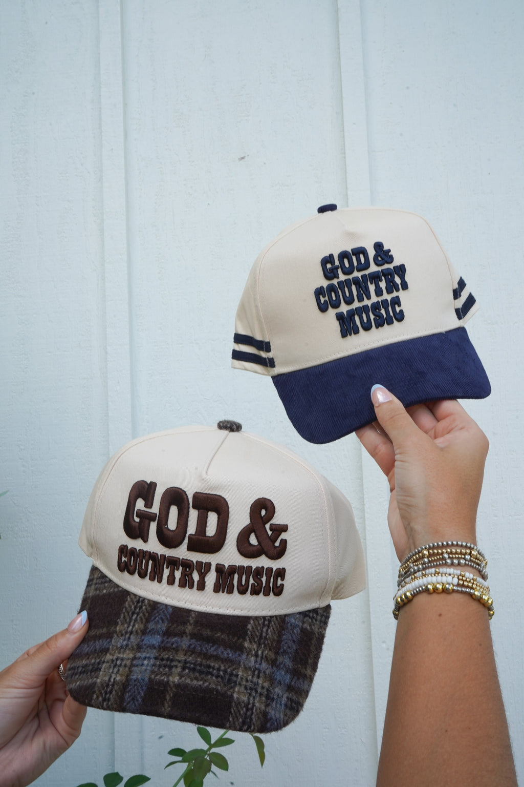 God & Country Music Trucker Hat
