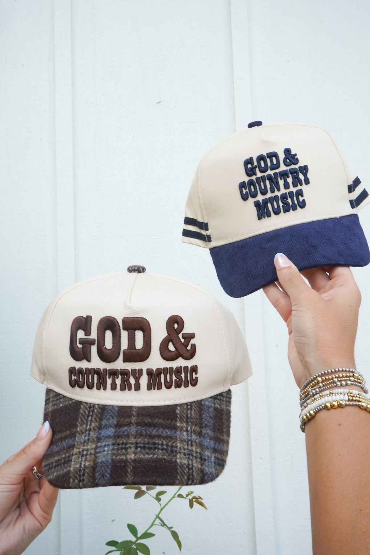 God & Country Music Trucker Hat