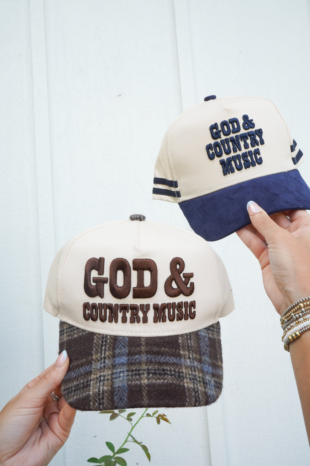 God & Country Music Trucker Hat