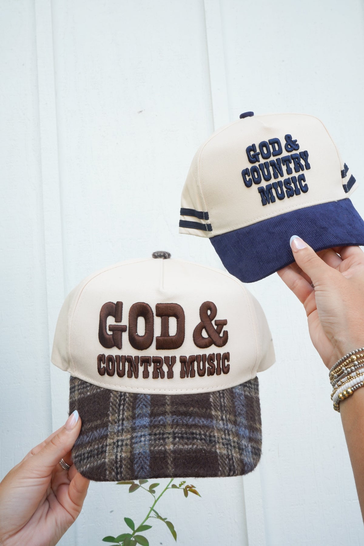 God & Country Music Trucker Hat