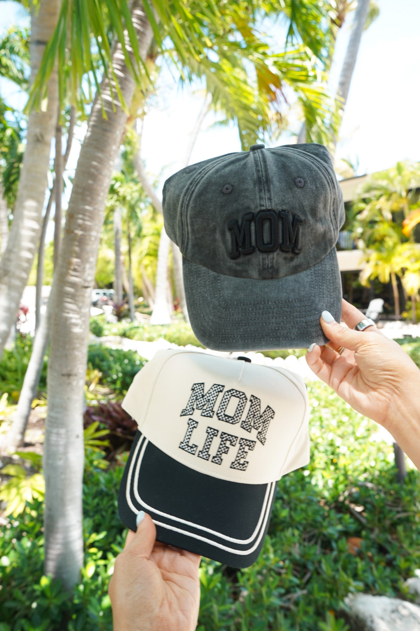 Mom - Black Dad Cap