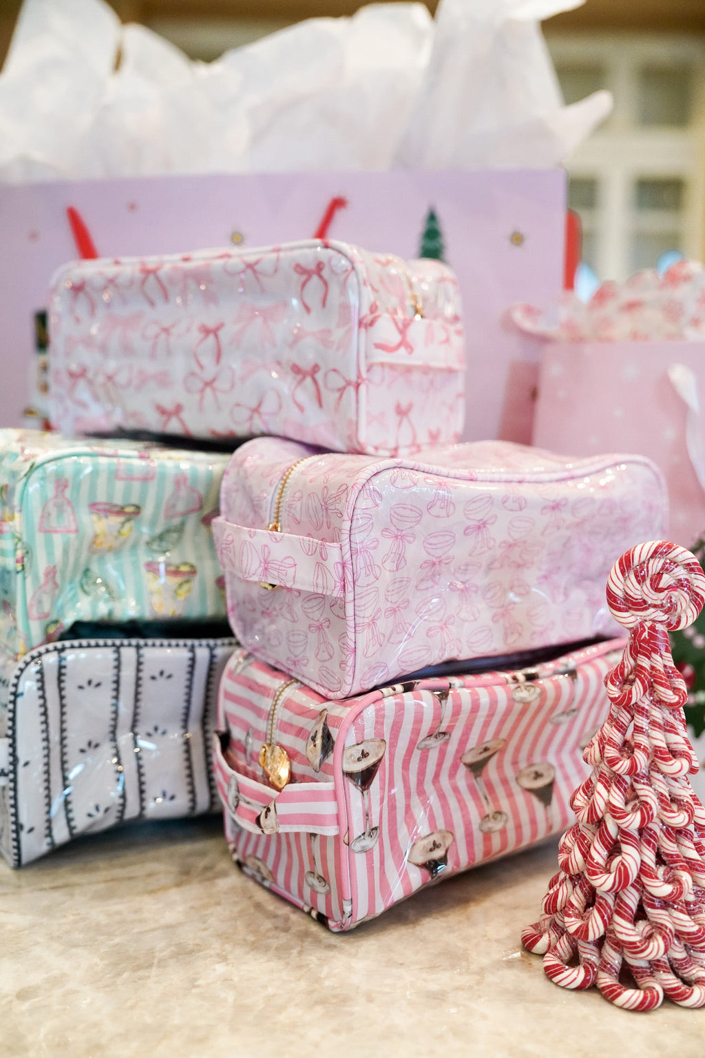 Clear Coat Toiletry Dopp Kit