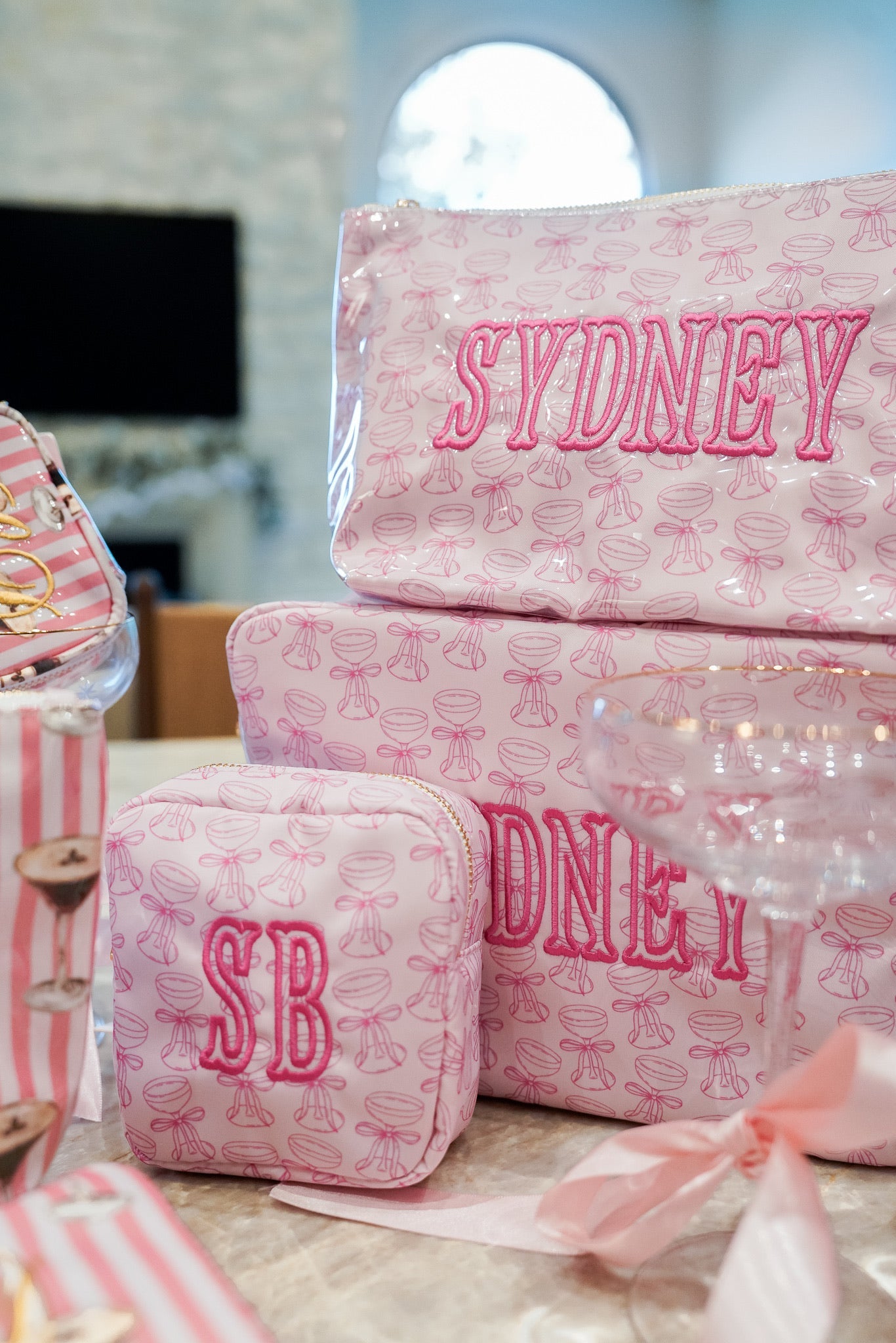 Cocktail Collection Nylon Bags for Embroidery