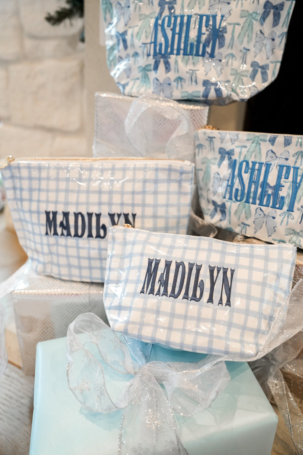 Clear Coat Toiletry Bags for Customization