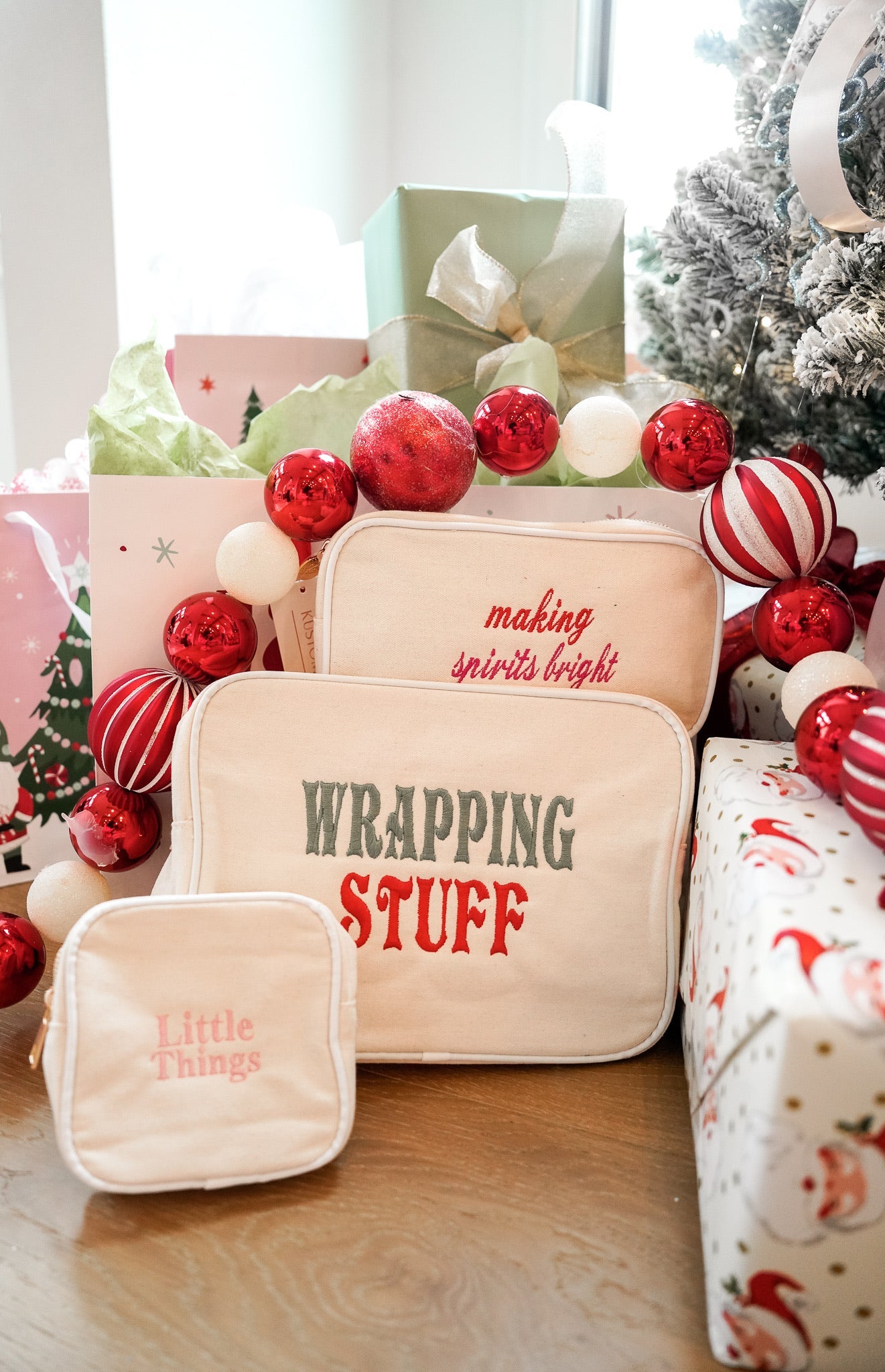 Canvas Makeup Bag Collection - PLAIN NO EMBROIDERY
