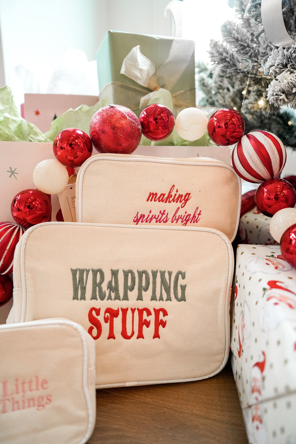 Canvas Makeup Bag Collection - PLAIN NO EMBROIDERY