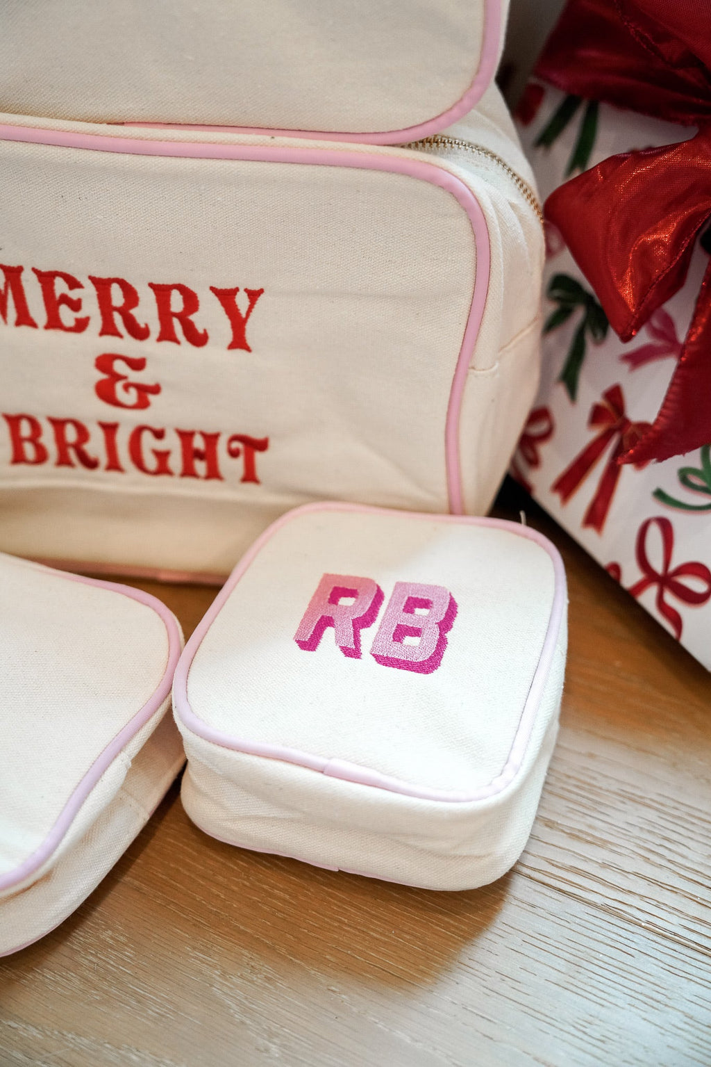 Canvas Makeup Bag Collection - PLAIN NO EMBROIDERY