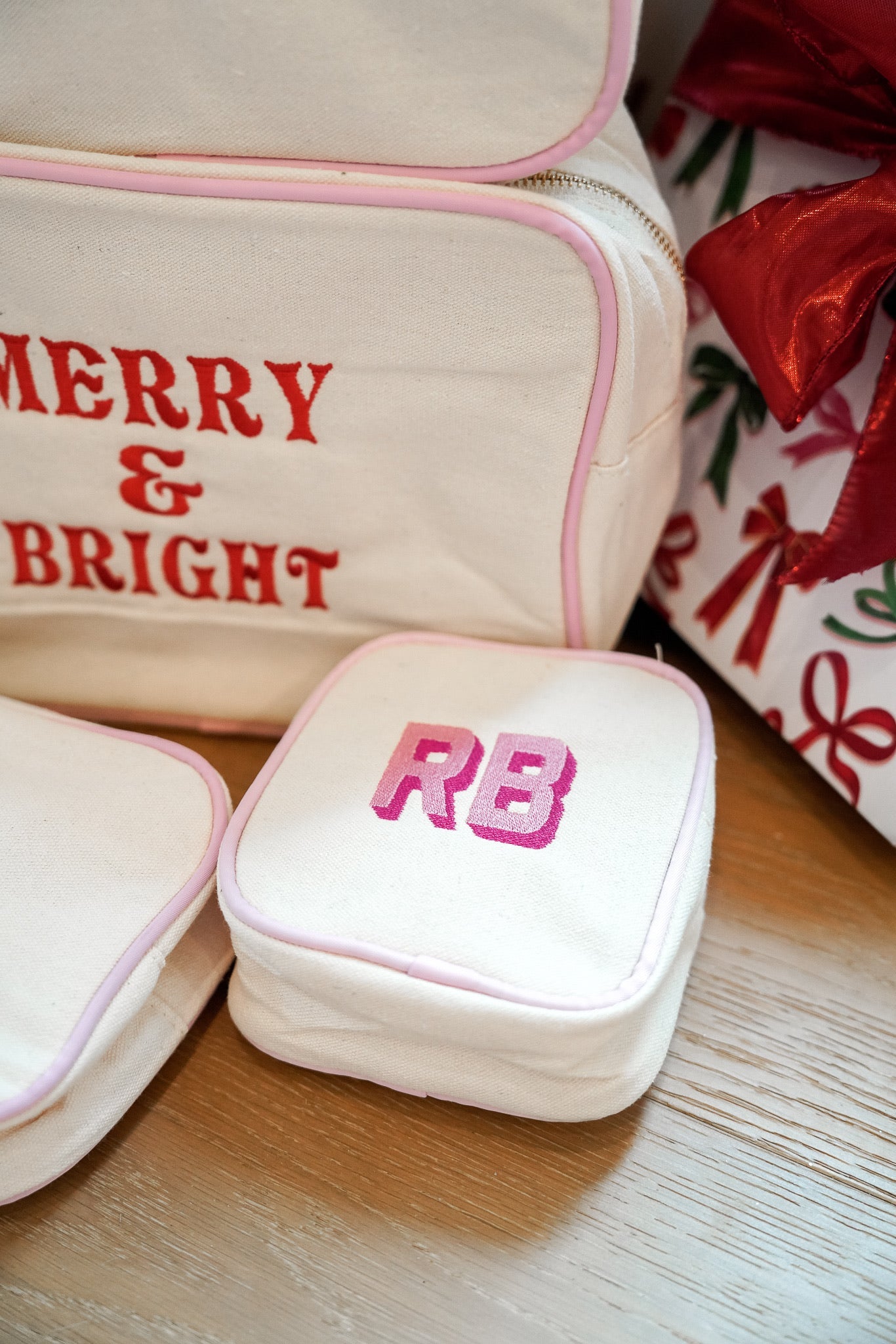 Canvas Makeup Bag Collection - PLAIN NO EMBROIDERY