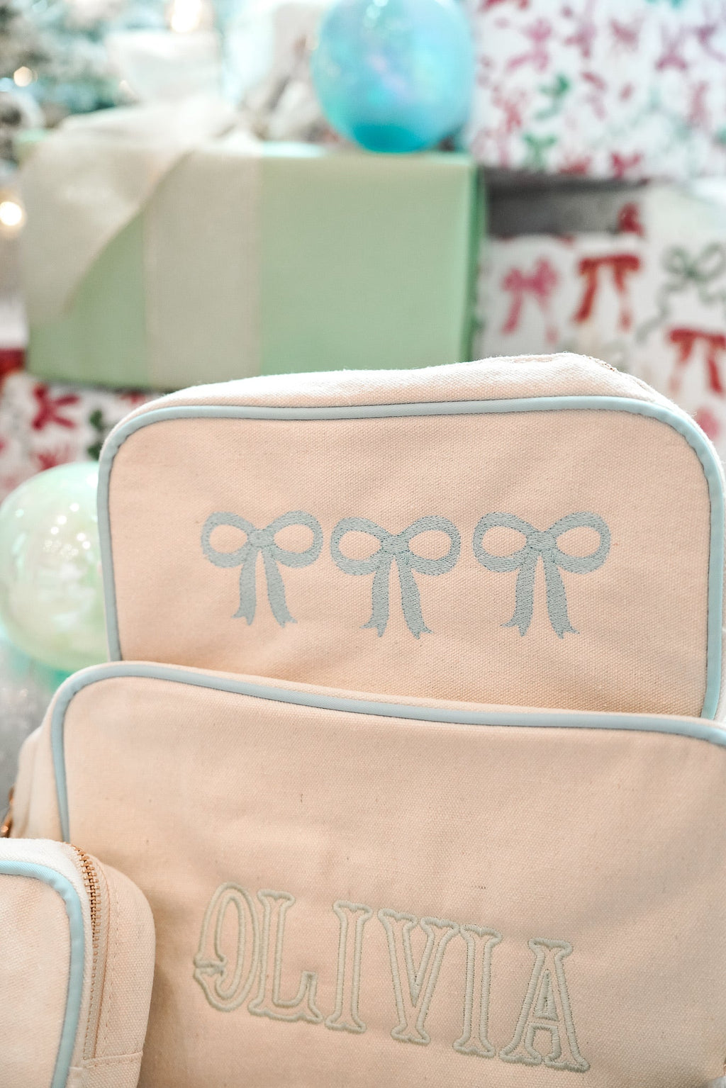 Canvas Makeup Bag Collection - PLAIN NO EMBROIDERY