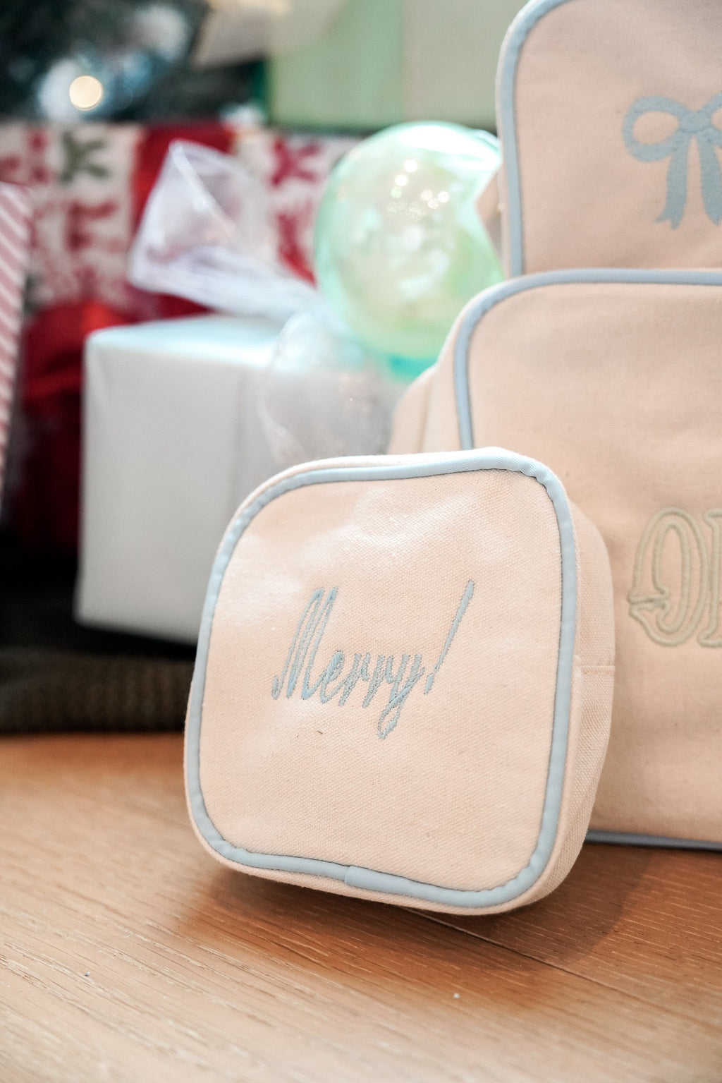 Canvas Makeup Bag Collection - PLAIN NO EMBROIDERY