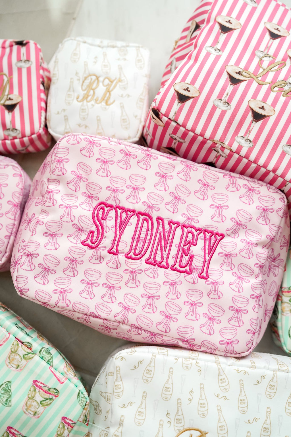 Cocktail Collection Nylon Bags for Embroidery