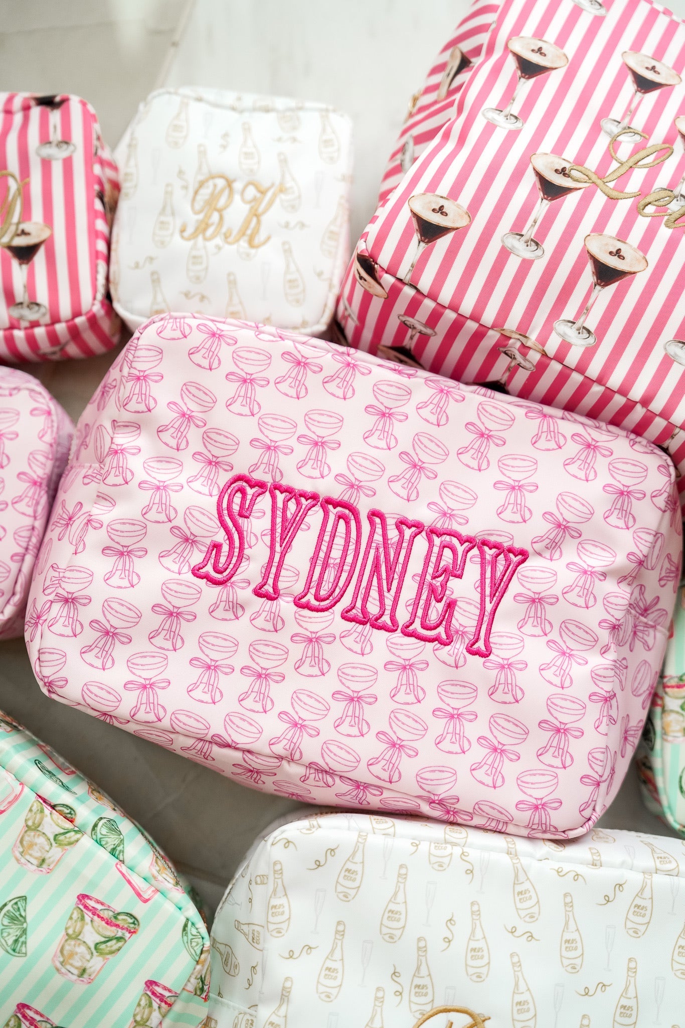 Cocktail Collection Nylon Bags for Embroidery