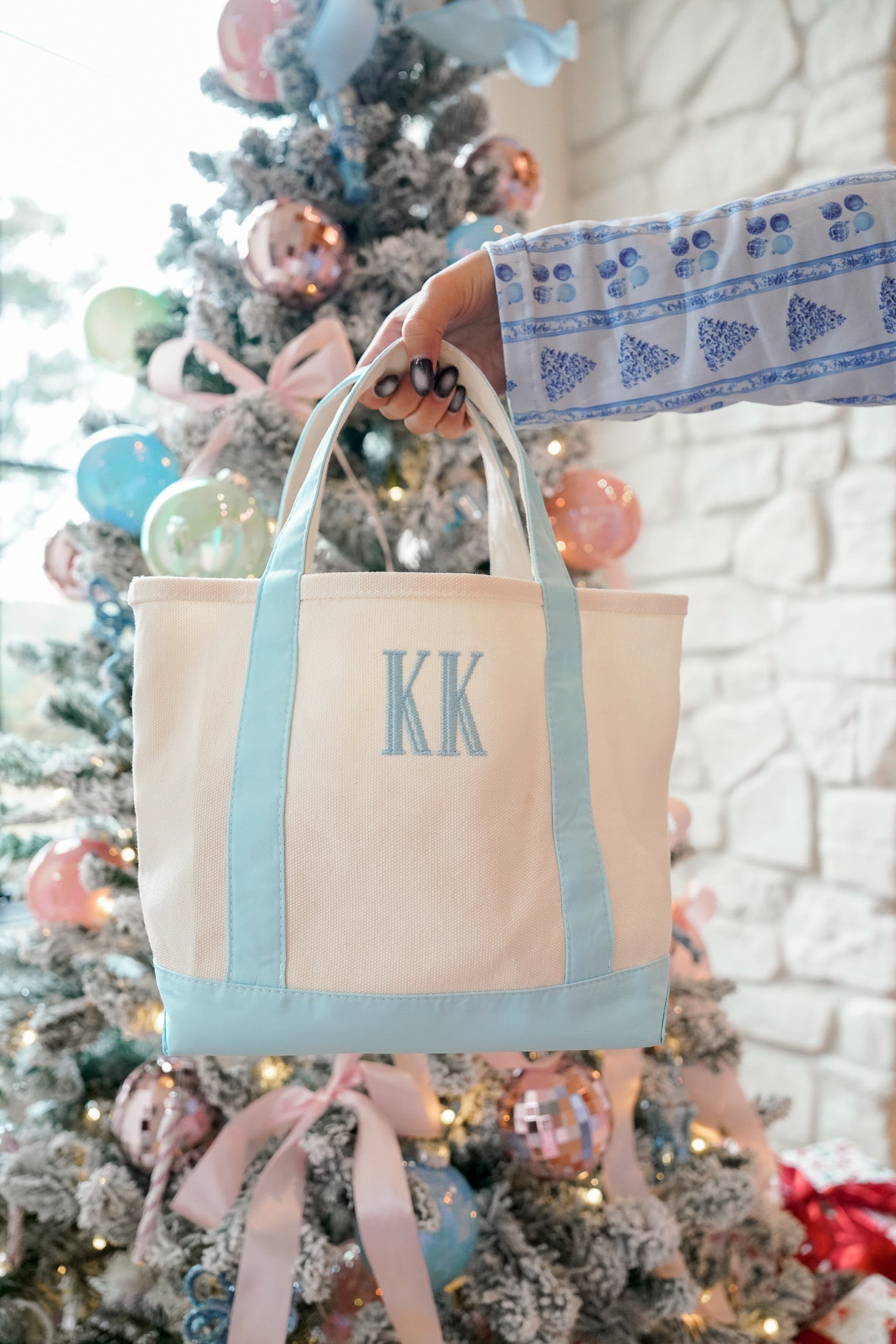 Mini Canvas Tote - Embroidered