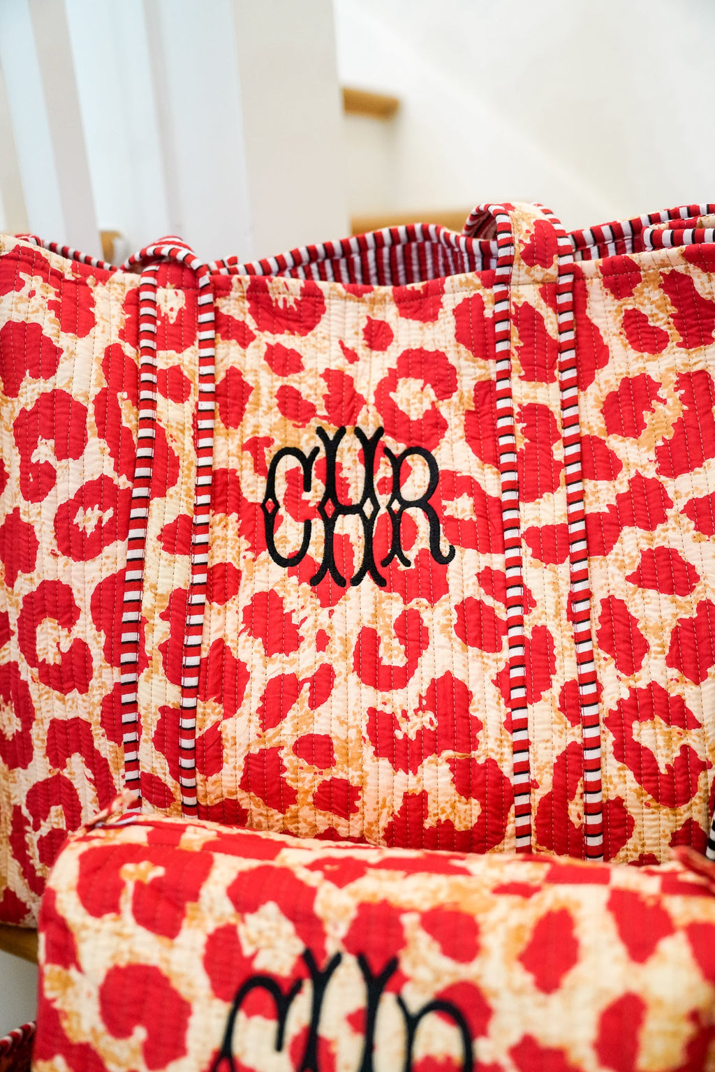 Quilted Block-Print - Leopard Collection